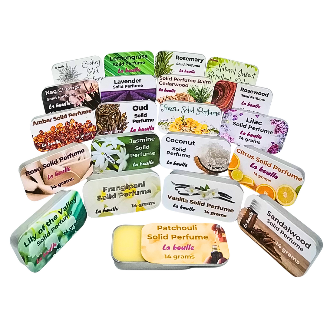 Solid Natural Perfume Balm