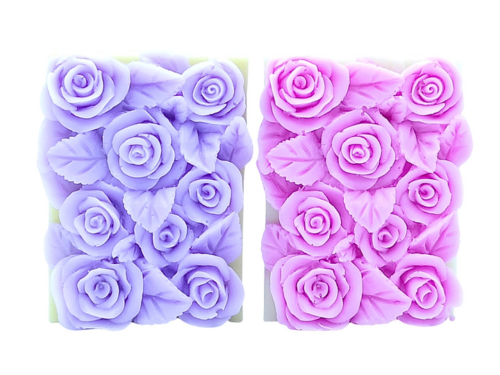 Roses Soap - Artistic Natural Floral Soap