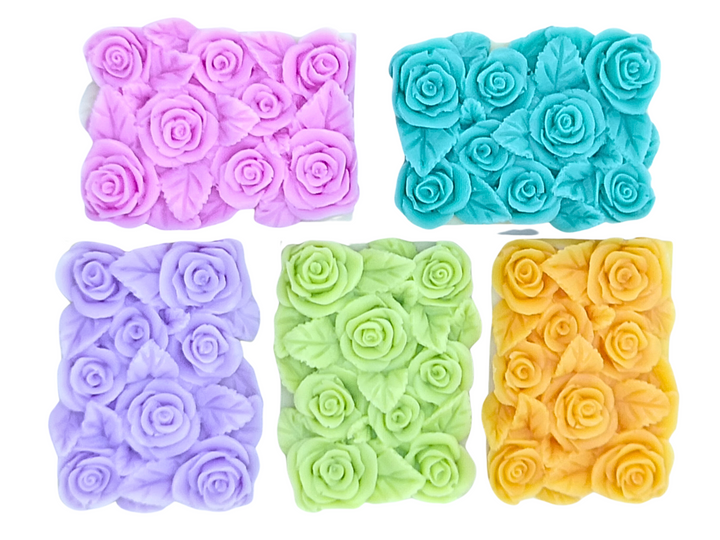 Roses Soap - Artistic Natural Floral Soap