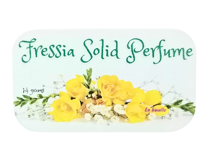Fressia Solid Natural Perfume Balm