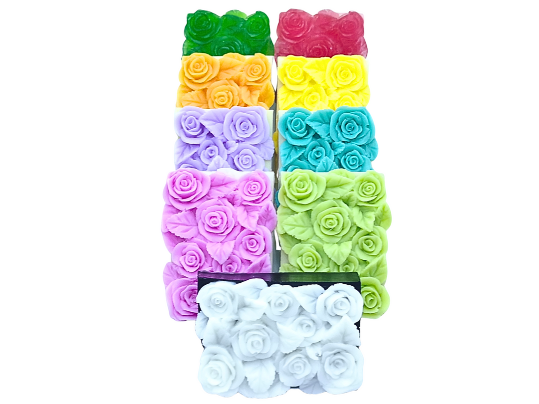 Roses Soap - Artistic Natural Floral Soap
