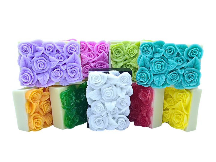 Roses Soap - Artistic Natural Floral Soap