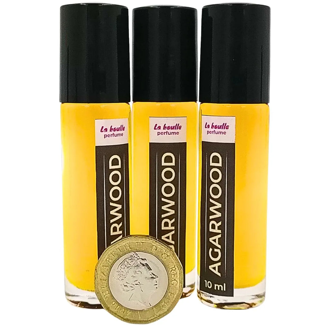 Agarwood Roll-On Perfume – Deep & Oriental Scent – 10ml