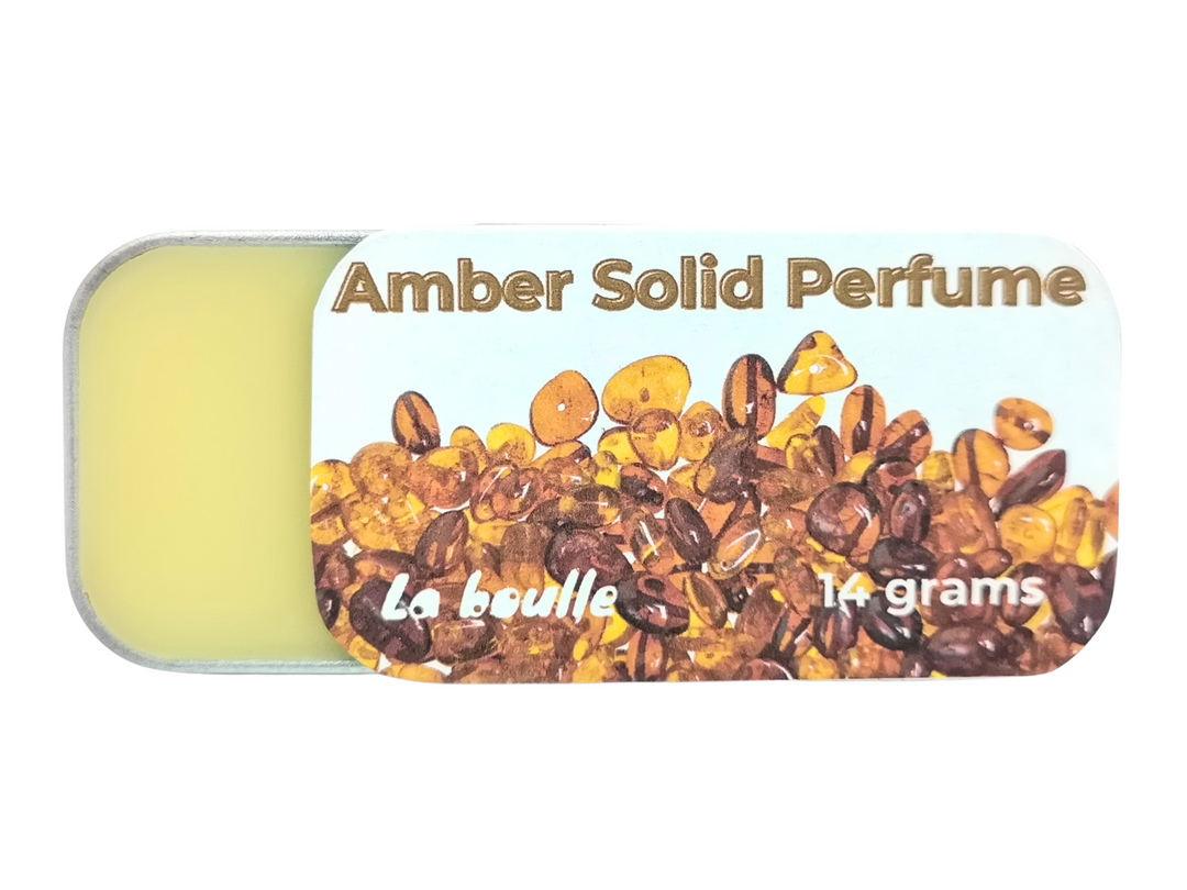 Amber Solid Natural Perfume Balm