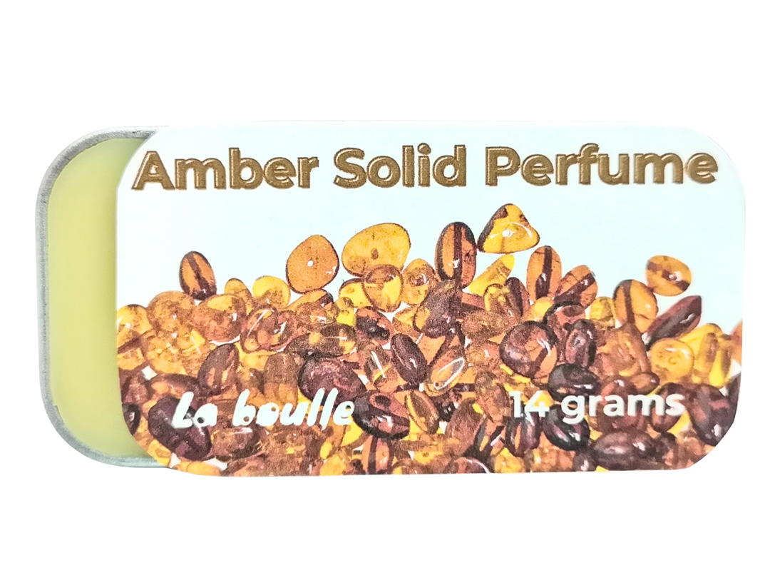 Amber Solid Natural Perfume Balm