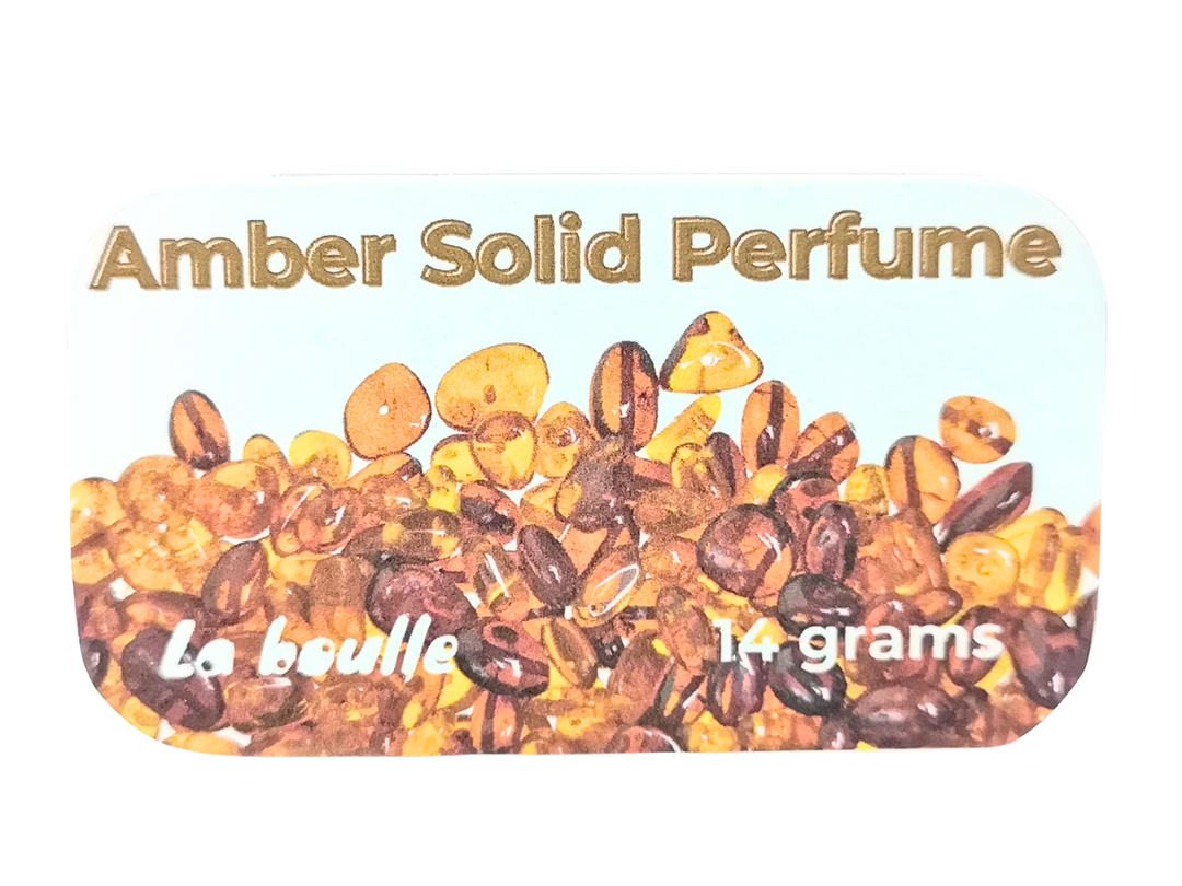 Amber Solid Natural Perfume Balm