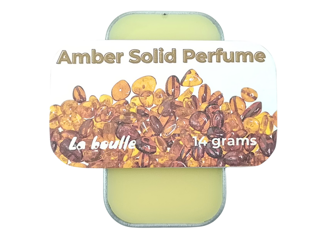 Amber Solid Natural Perfume Balm