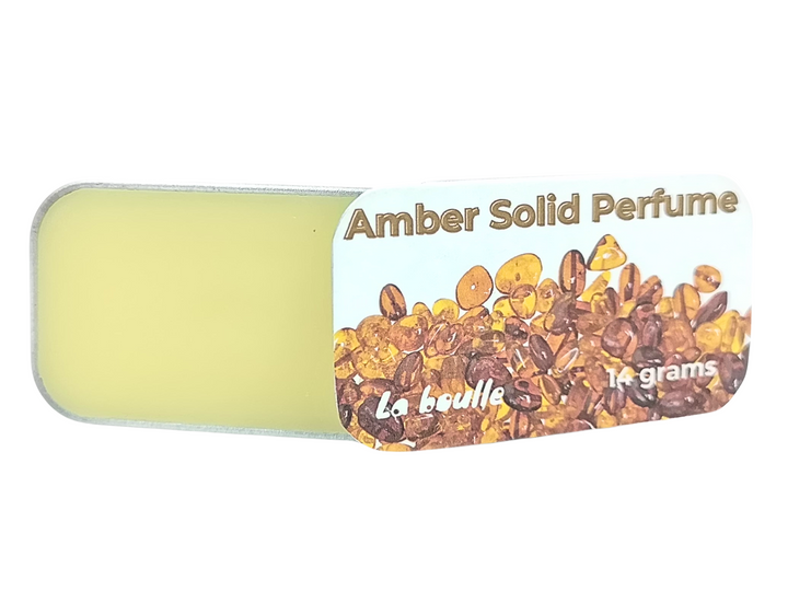 Amber Solid Natural Perfume Balm