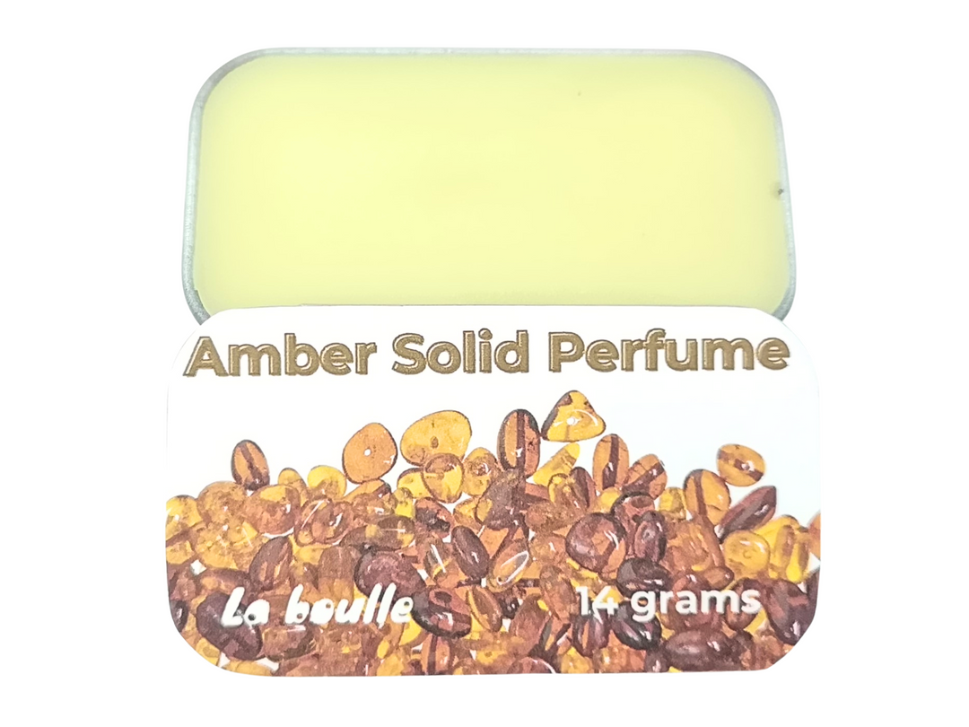 Amber Solid Natural Perfume Balm