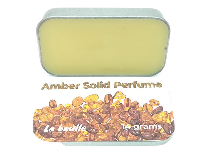 Amber Solid Natural Perfume Balm