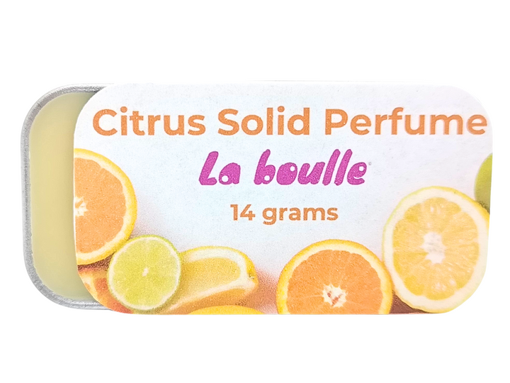 Citrus Solid Natural Perfume Balm
