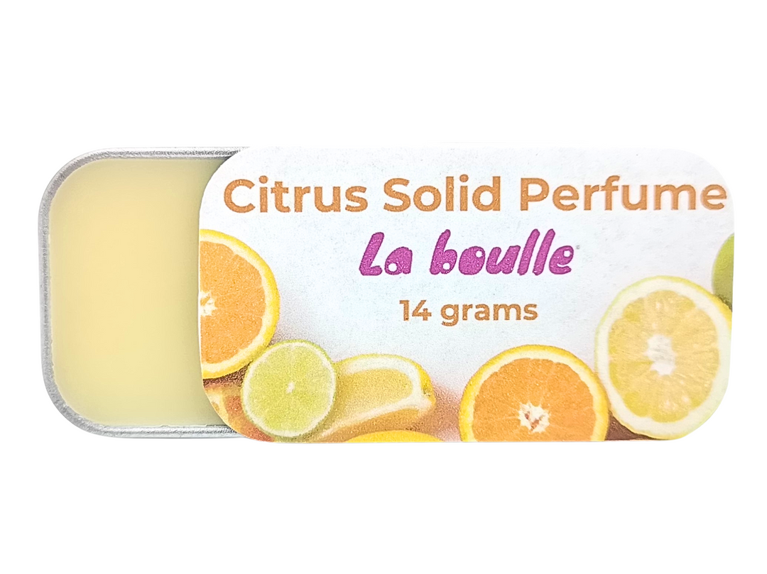 Citrus Solid Natural Perfume Balm
