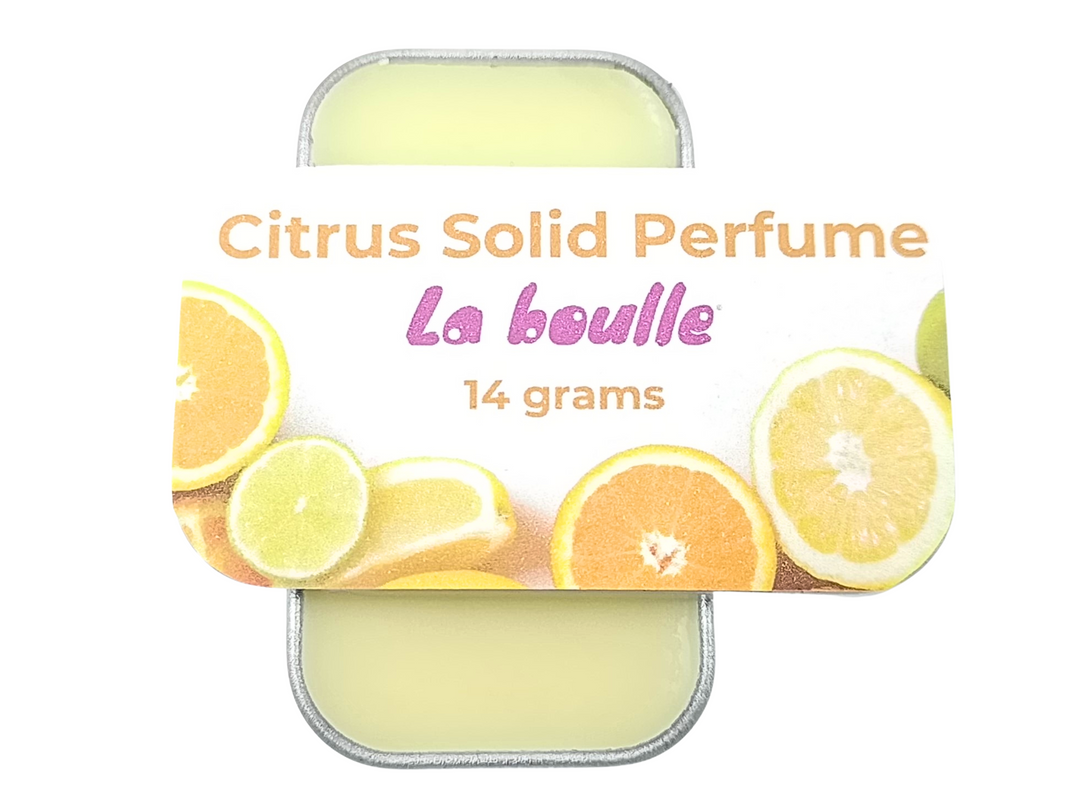 Citrus Solid Natural Perfume Balm