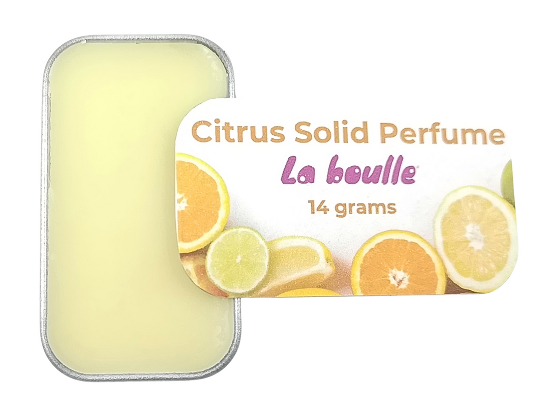 Citrus Solid Natural Perfume Balm