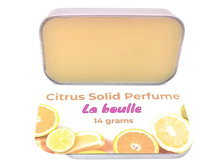 Citrus Solid Natural Perfume Balm