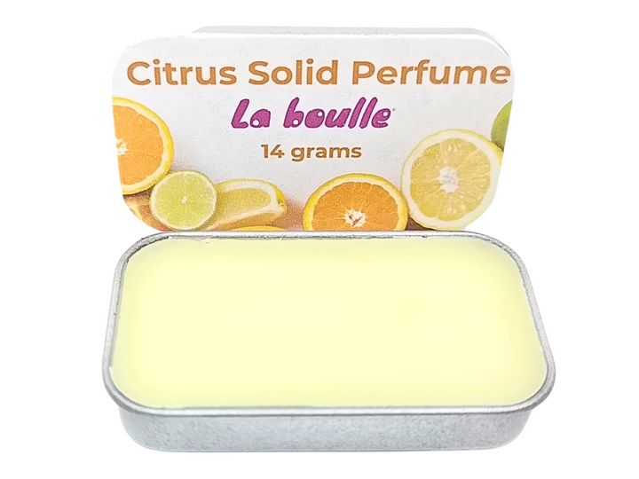 Citrus Solid Natural Perfume Balm