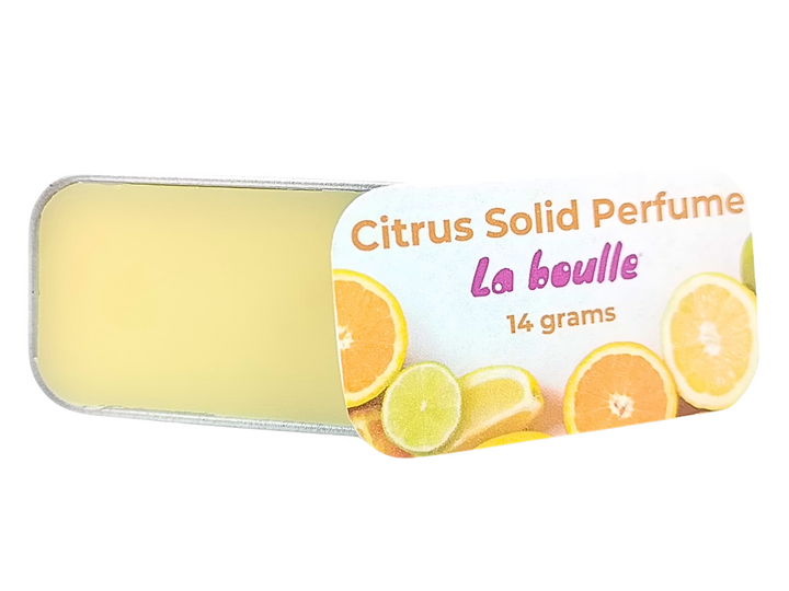 Citrus Solid Natural Perfume Balm