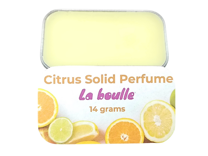 Citrus Solid Natural Perfume Balm