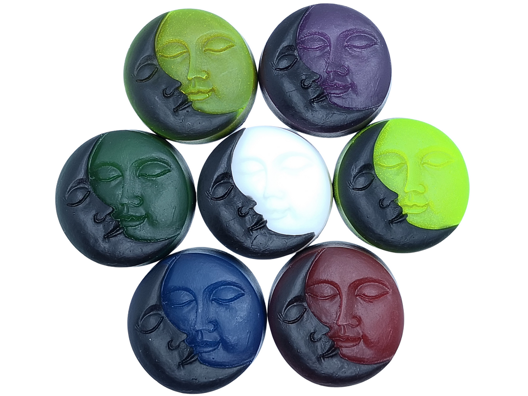 Moon & Sun Soap - Artistic Organic Soap Bar with Essential Oils