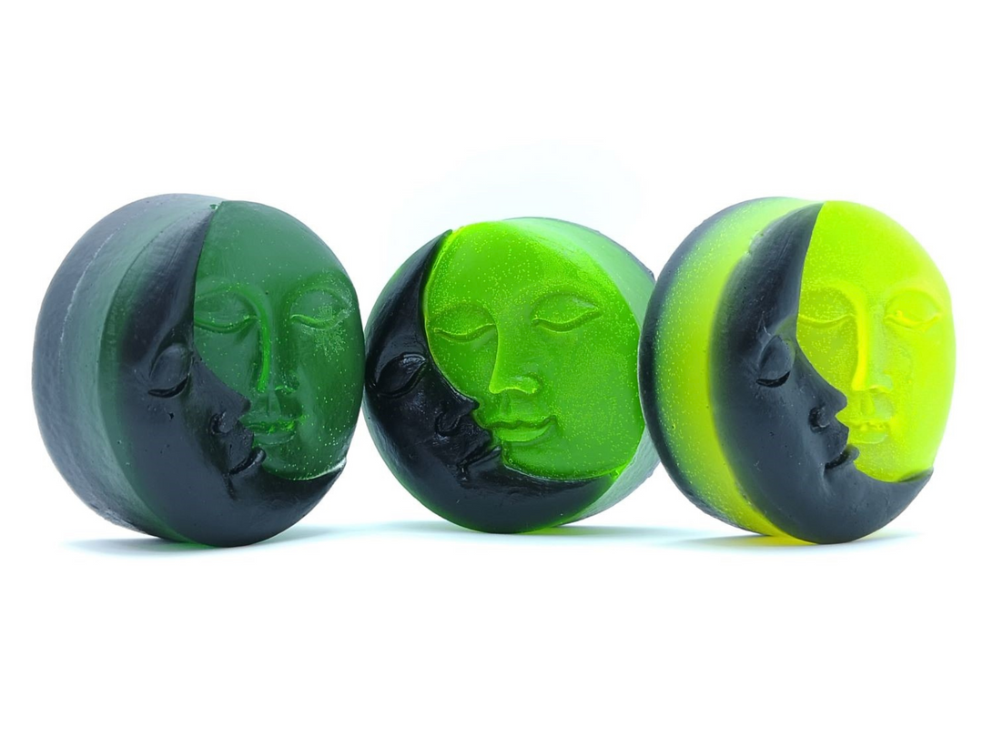 Moon & Sun Soap - Artistic Organic Soap Bar with Essential Oils
