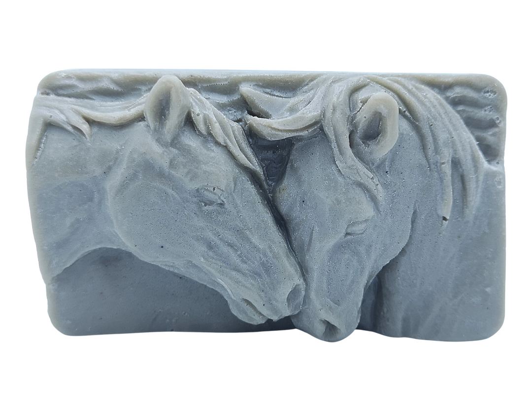 Horse Soap - Artistic Natural Sandalwood Soap Bar