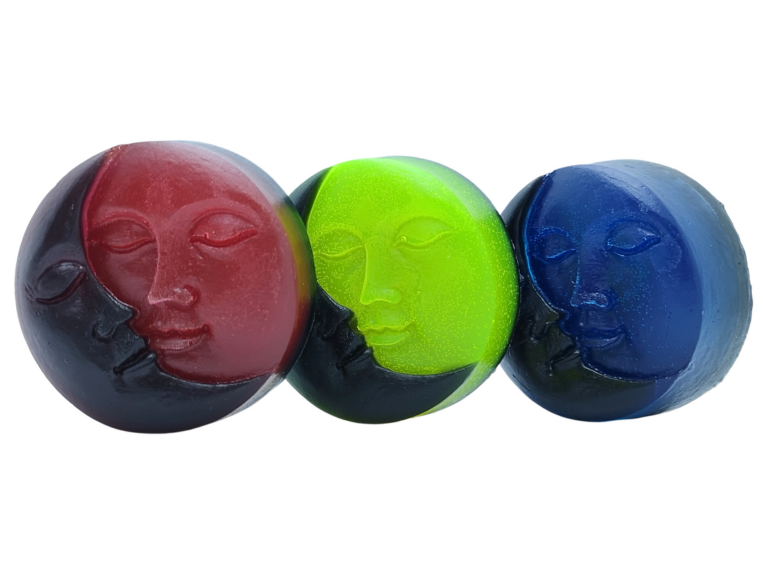 Moon & Sun Soap - Artistic Organic Soap Bar with Essential Oils