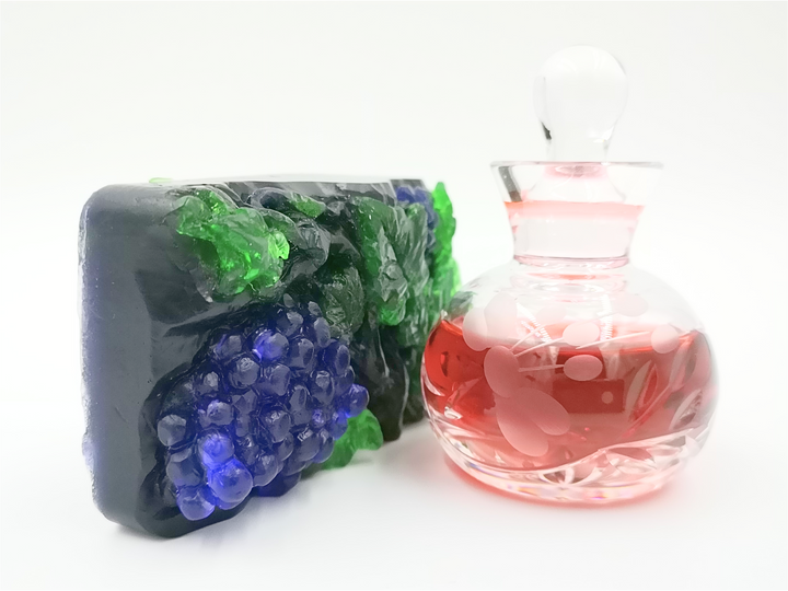 Grape Soap - Artistic Natural Soap with Essential Oils