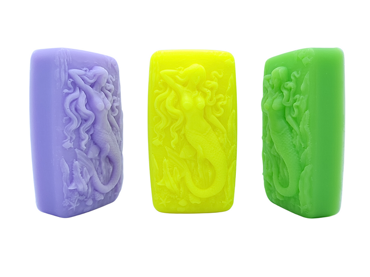 Mermaids Soap - Artistic Natural Soap Bar with Essential Oils