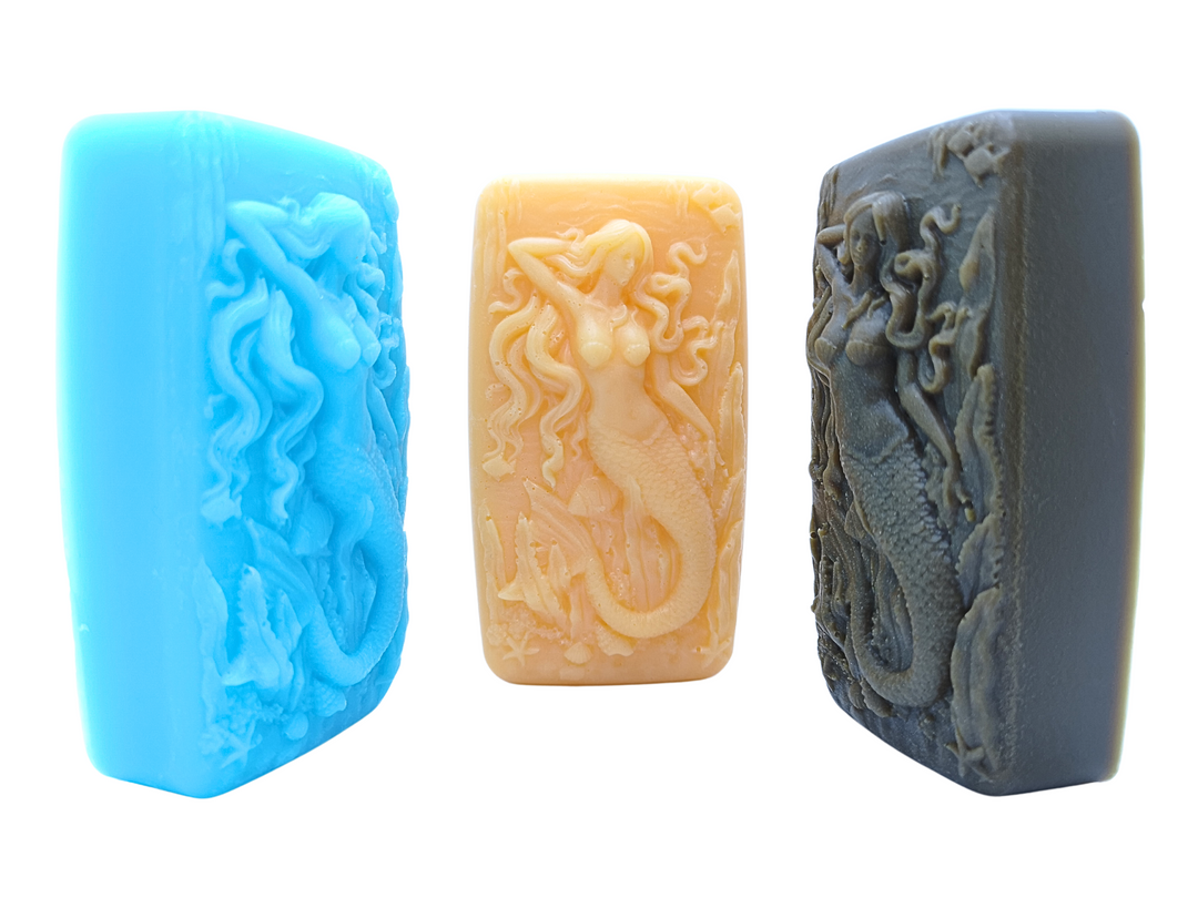 Mermaids Soap - Artistic Natural Soap Bar with Essential Oils