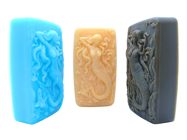 Mermaids Soap - Artistic Natural Soap Bar with Essential Oils