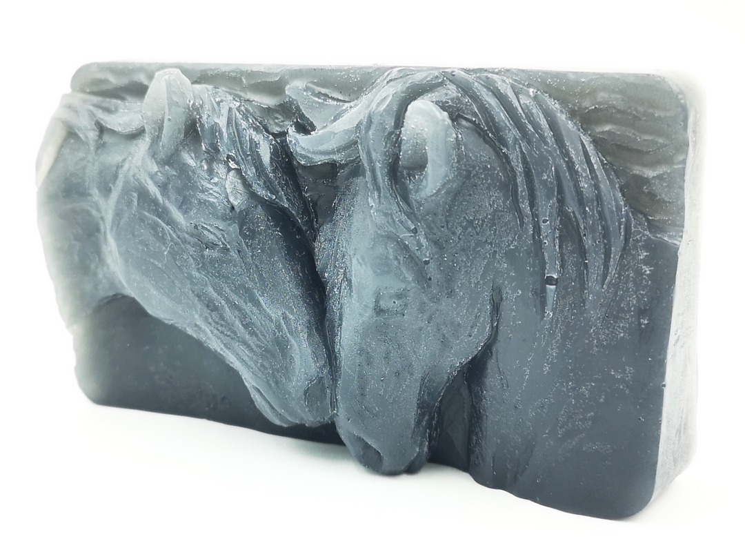 Horse Soap - Artistic Natural Sandalwood Soap Bar