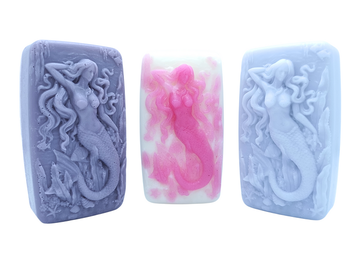 Mermaids Soap - Artistic Natural Soap Bar with Essential Oils