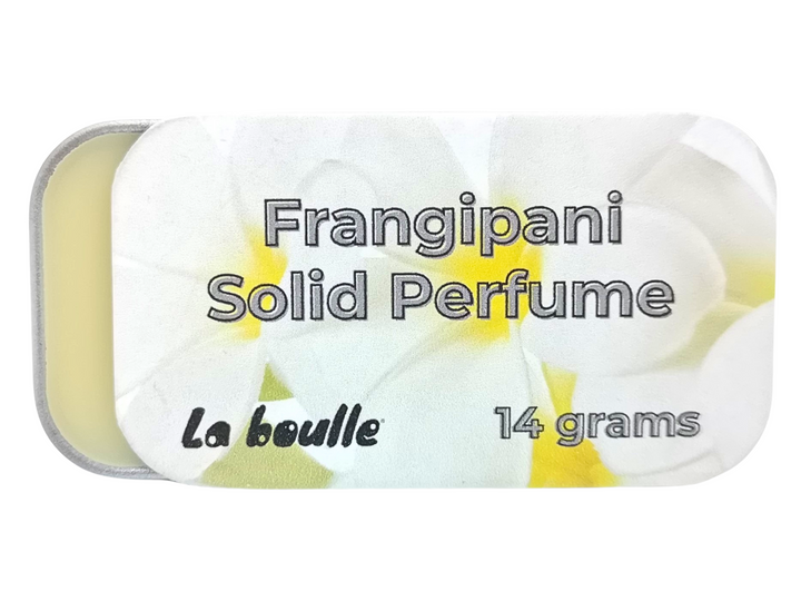 Frangipani Solid Natural Perfume Balm