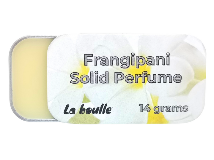 Frangipani Solid Natural Perfume Balm