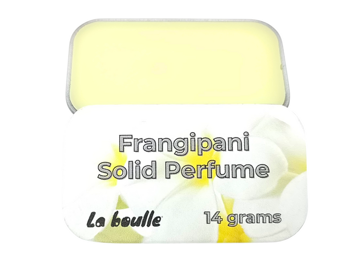 Frangipani Solid Natural Perfume Balm