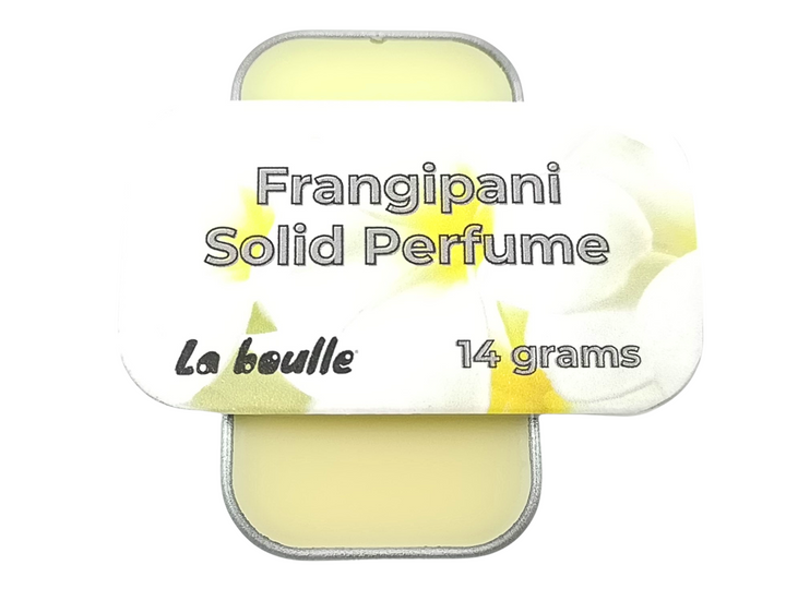 Frangipani Solid Natural Perfume Balm