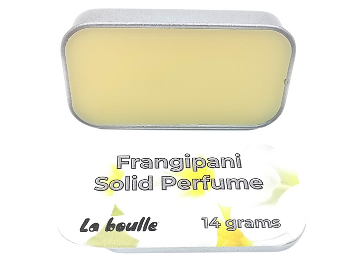 Frangipani Solid Natural Perfume Balm