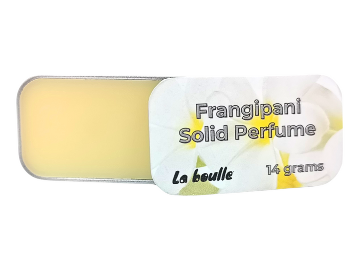Frangipani Solid Natural Perfume Balm