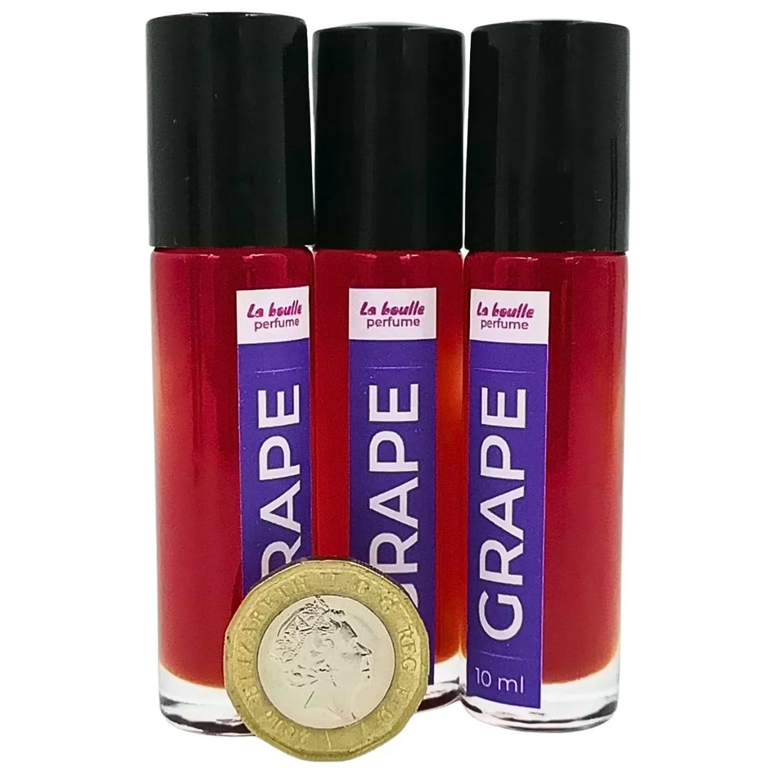 Grape Roll-On Perfume – Fruity Floral Scent – 10ml