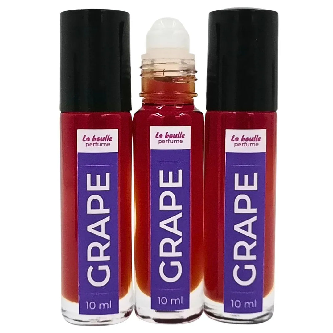 Grape Roll-On Perfume – Fruity Floral Scent – 10ml