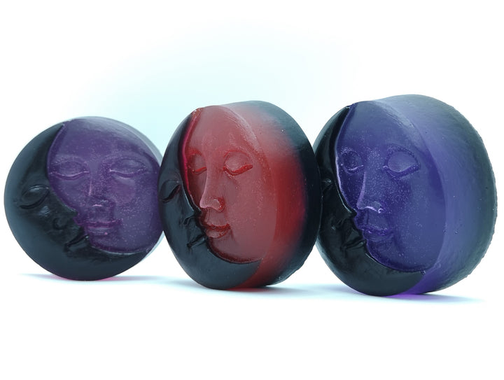 Moon & Sun Soap - Artistic Organic Soap Bar with Essential Oils