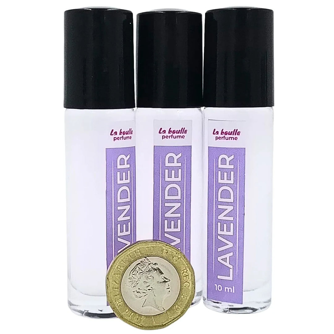 Lavender Roll-On Perfume – Soft Floral & Herbal Scent – 10ml