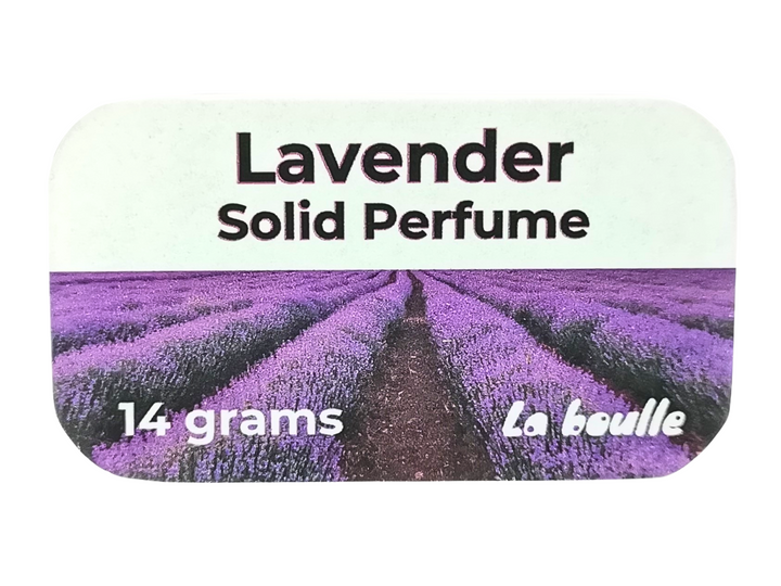 Lavender Solid Natural Perfume Balm