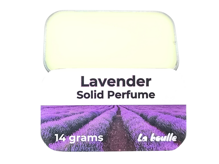 Lavender Solid Natural Perfume Balm
