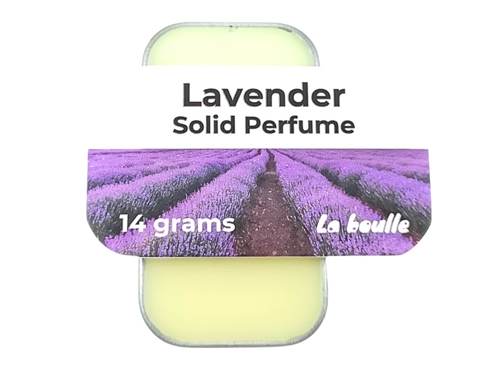 Lavender Solid Natural Perfume Balm