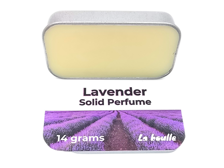 Lavender Solid Natural Perfume Balm