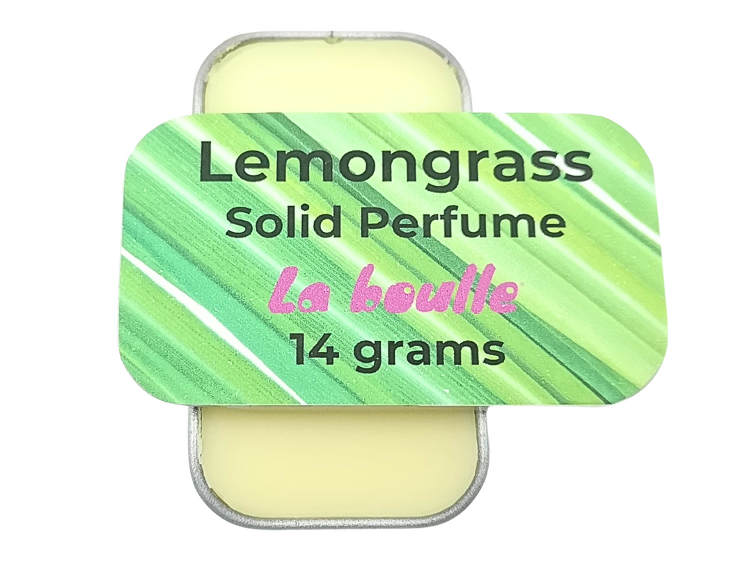 Lemongrass Solid Natural Perfume Balm
