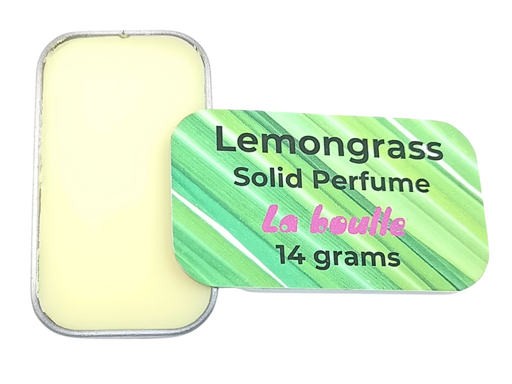 Lemongrass Solid Natural Perfume Balm