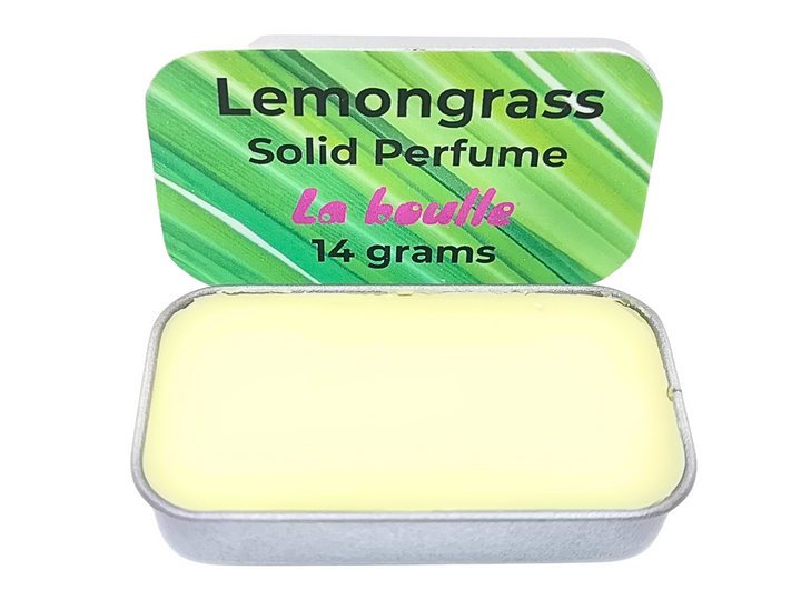 Lemongrass Solid Natural Perfume Balm