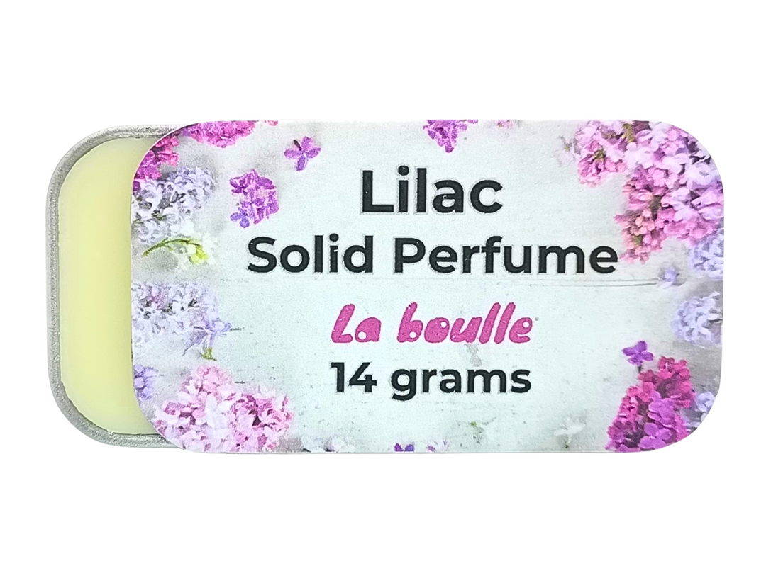 Lilac Solid Natural Perfume Balm